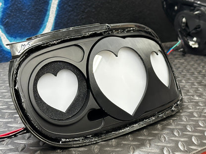 NTXGlow Diffused Heart Tail Lights (1990–1997 NA Mazda Miata)