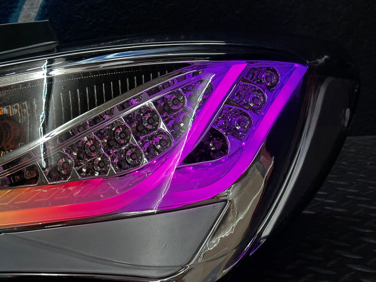 NTXGlow Clear RGB Eagle Eye Tail Lights (2010–2016 Hyundai Genesis Coupe)