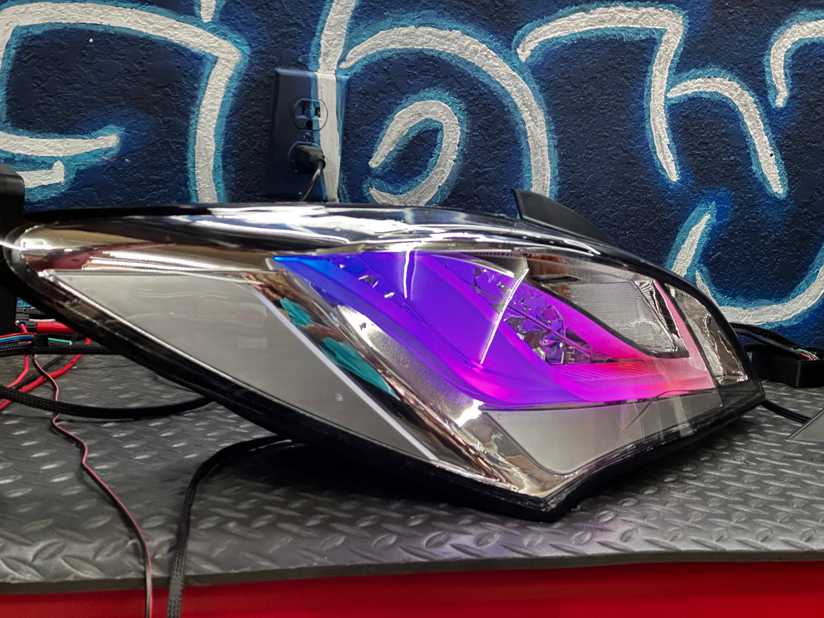 NTXGlow Clear RGB Eagle Eye Tail Lights (2010–2016 Hyundai Genesis Coupe)