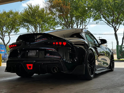NTXGlow Heart Tail Lights (MK5 Toyota Supra)