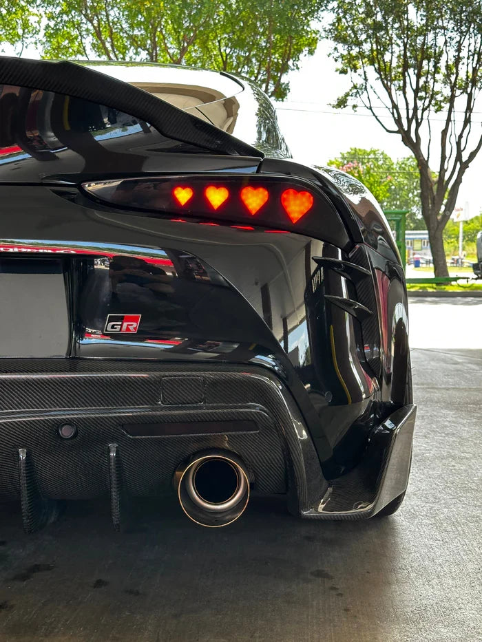 NTXGlow Heart Tail Lights (MK5 Toyota Supra)