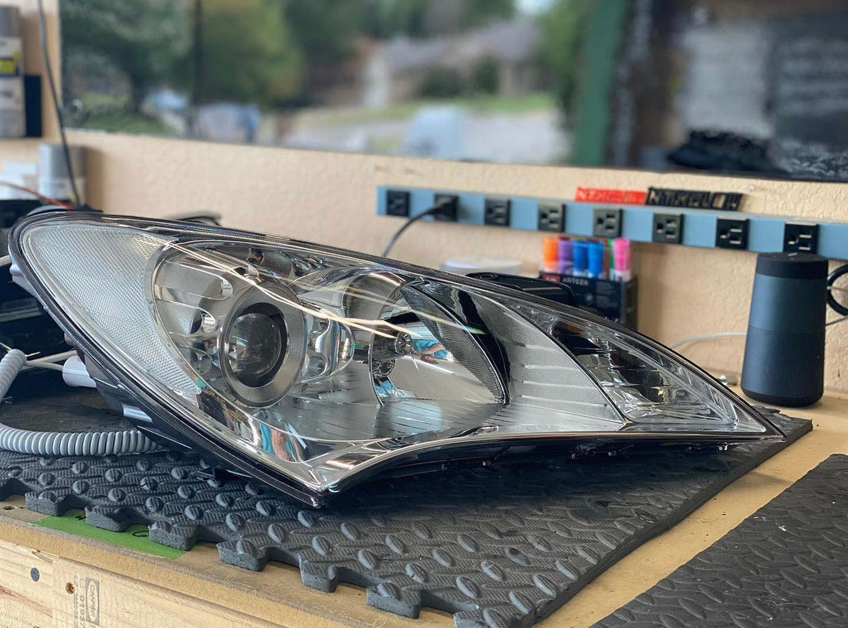 NTXGlow Clear OEM Headlights (Bk1 2010-2012 Hyundai Genesis Coupe)