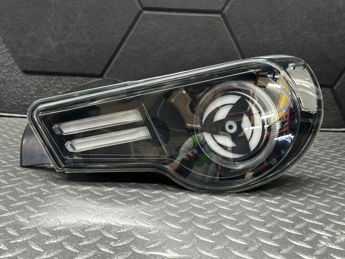 Spinning Black Housing Tail Lights (2012–2022 GT86 / BRZ / FR-S)