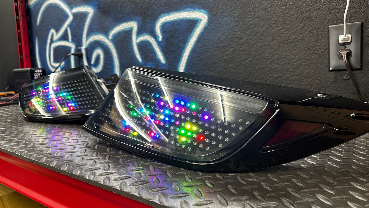 NTXGlow RGB Grid Tail Lights (2022–2025 Toyota GR86 / Subaru BRZ)