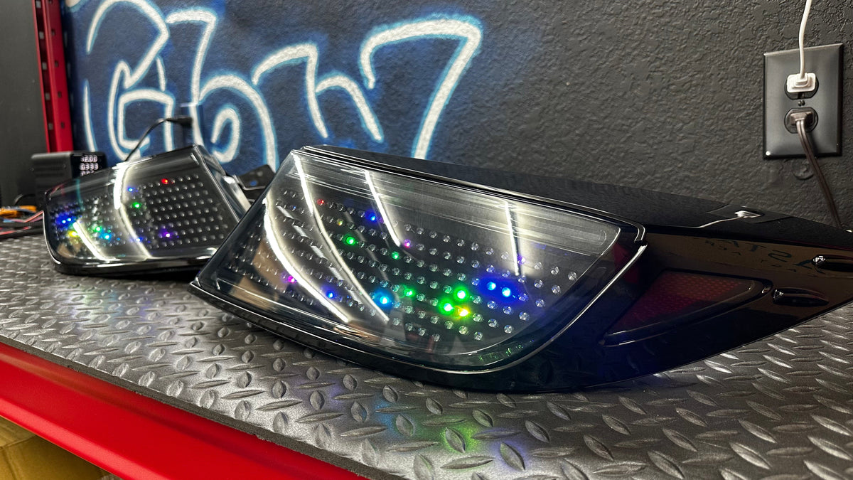 NTXGlow RGB Grid Tail Lights (2022–2025 Toyota GR86 / Subaru BRZ)