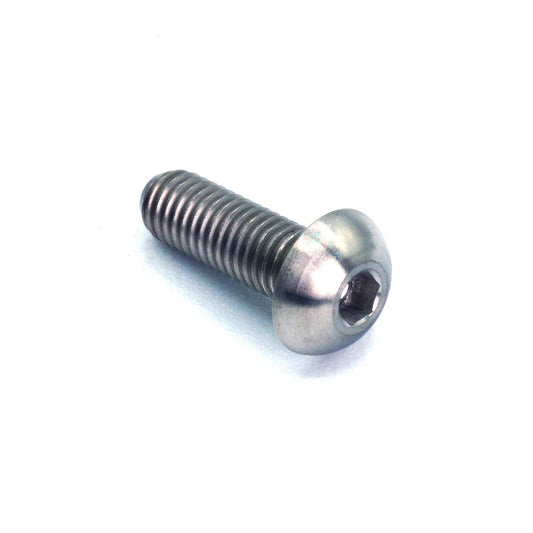 M5 x .8 x 15mm Titanium Button Head Bolt