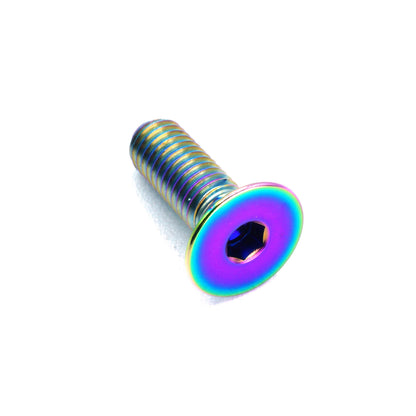 M5 x .8 x 15mm Titanium Countersunk Bolt