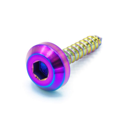 M6 x 1.50 x 15mm Titanium Motor Head Screw