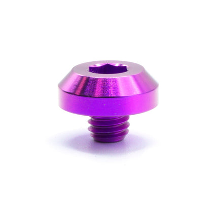 M6 x 1.00 x 5mm Titanium Motor Head Bolt
