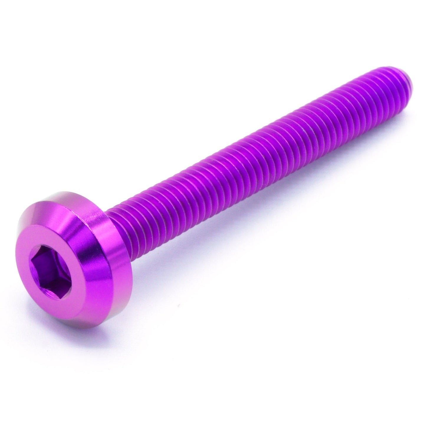 M6 x 1.00 x 50mm Titanium Motor Head Bolt