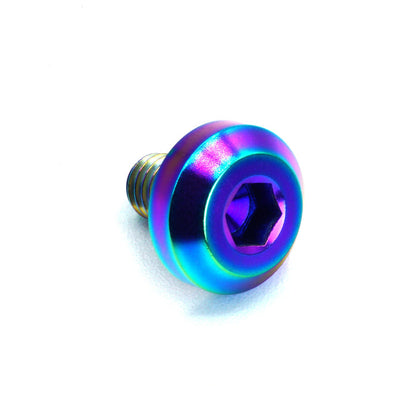 M6 x 1.00 x 10mm Titanium Motor Head Bolt