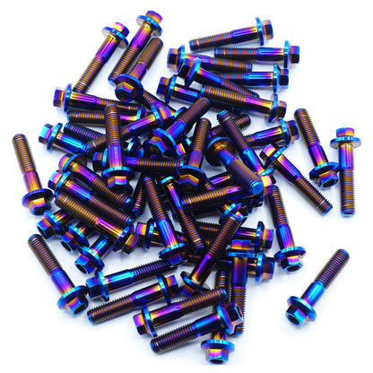 M8 × 32mm Titanium 3-Piece Wheel Assembly Hardware