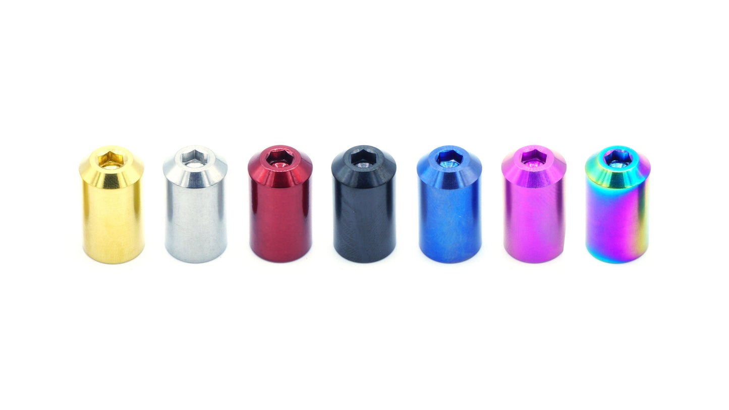 Titanium Bullet Valve Stem Caps
