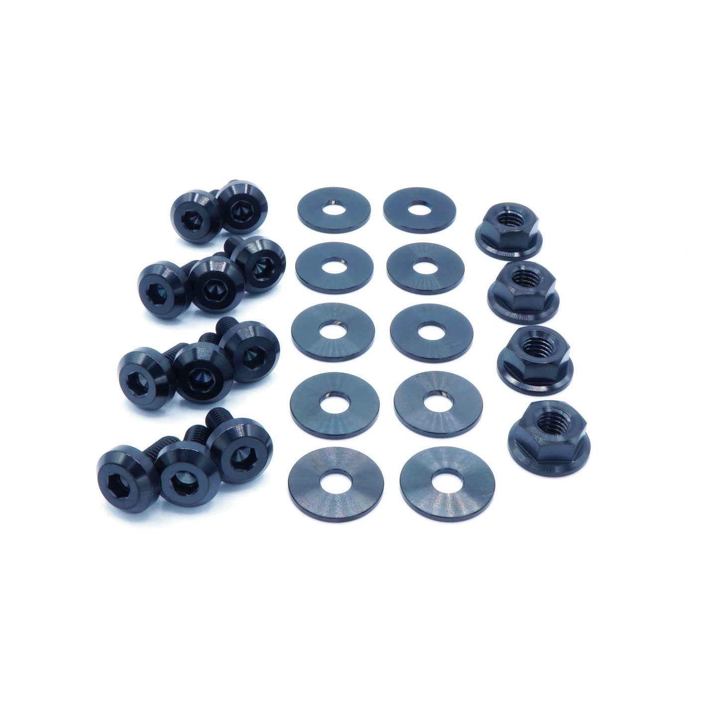 Stage 1 Titanium Hardware Engine Bay Kit - Mazda Miata (1989-1997)