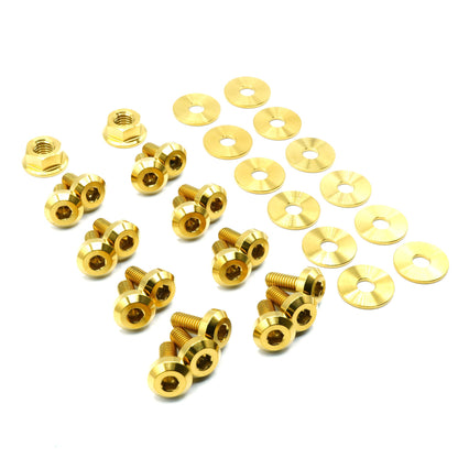 Stage 1 Titanium Engine Bay Hardware Kit - Mazda Miata NB (1999-2005)