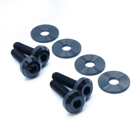 Titanium Hardware Engine Cover Kit - Nissan VR38DETT Engine