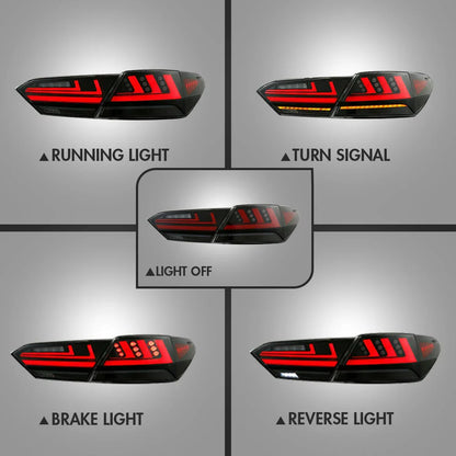 NTXGlow LED Tail Lights Lexus Style (2018-2023 Toyota Camry)