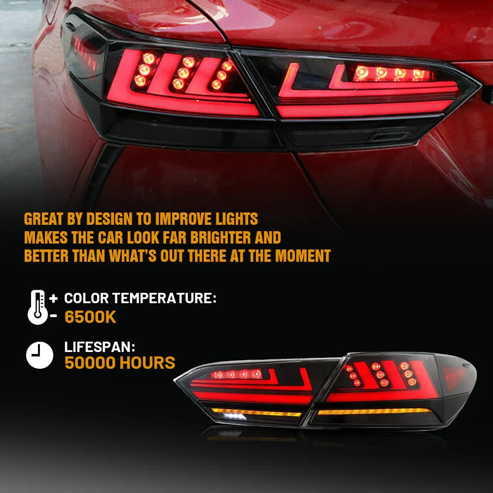 NTXGlow LED Tail Lights Lexus Style (2018-2023 Toyota Camry)
