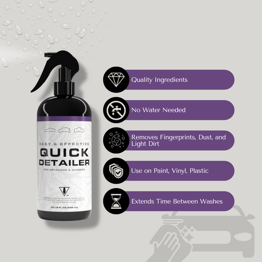 Easy & Effective Quick Detailer