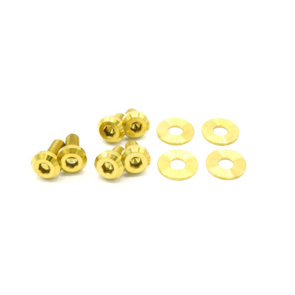 Titanium Hardware Hood Kit - Subaru Impreza GC8 (1992-2001)