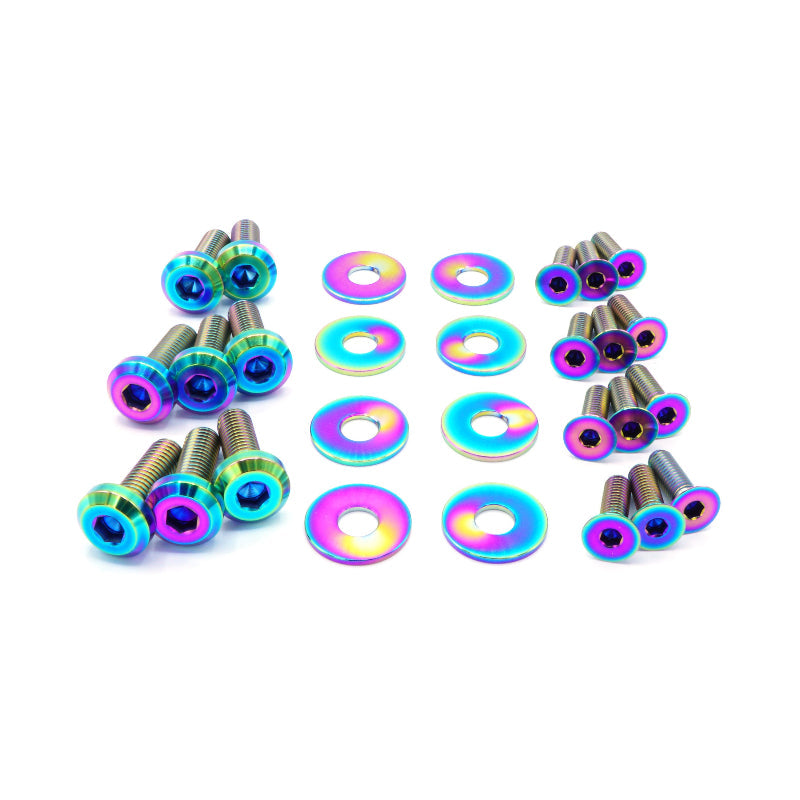 Titanium Hardware Door Kit - Subaru Impreza GC8 (1992-2001)