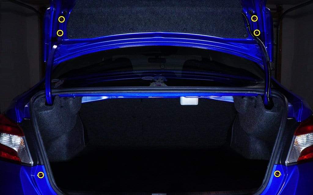 Titanium Hardware Trunk Kit - Subaru WRX/STI (2015-2021)
