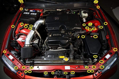 Lexus IS300 (1998-2005) Titanium Full Engine Bay Kit