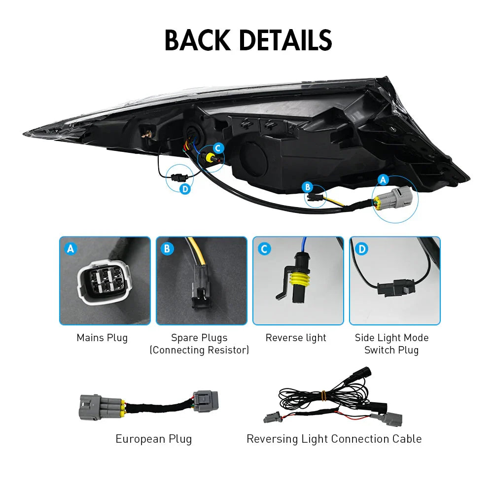 NTXGlow OEM Clear Style LED Tail Lights (2022–2025 Toyota GR86 / Subaru BRZ) - invoke concepts