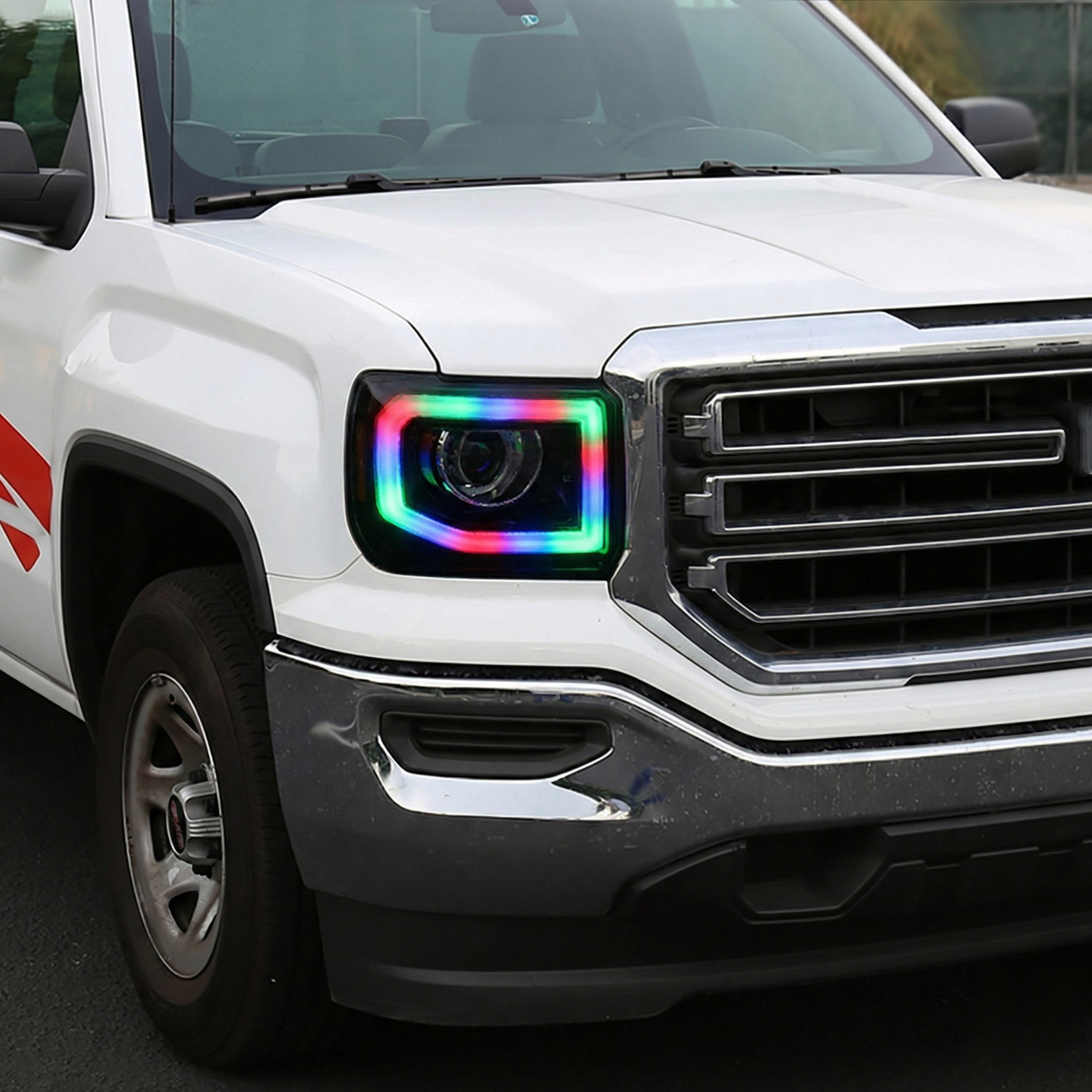 NTXGlow RGB headlights (14 - 19 GMC Sierra 1500 / 2500 / 3500)