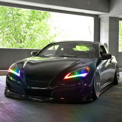 NTXGlow RGB Headlights (2009–2012 Hyundai Genesis Coupe BK1)