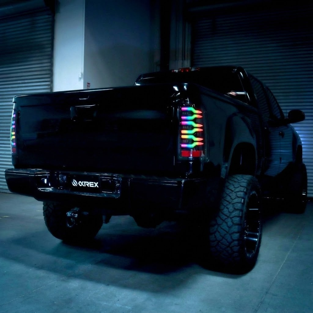 NTXGlow RGB Tail Lights (2007–2013 GMC Sierra)