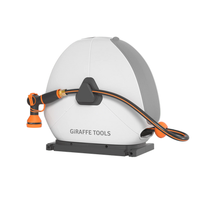 Ground-Mounted Retractable Hose Reel 82ft-130ft