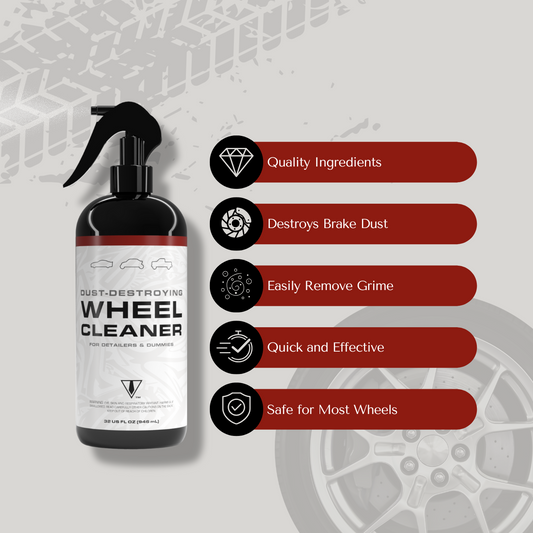 Dust-Destroying Wheel Cleaner