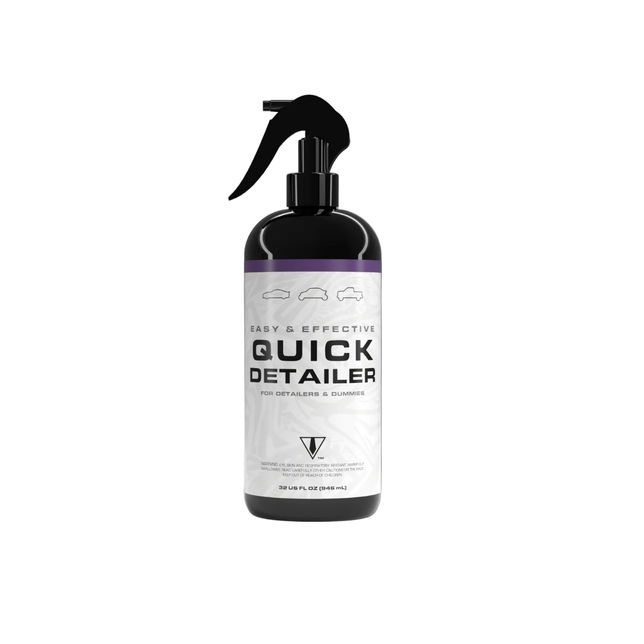 BLK TIE Easy and Effective quick detailer spray bottle for car paint