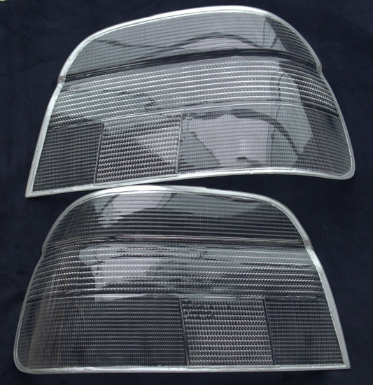 1996–2000 BMW 5 Series (E39) Clear Tail Light Lenses