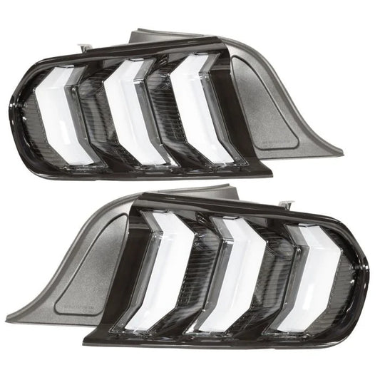 NTXGlow Clear Tail Lights (2015-2023 S550 Ford Mustang)