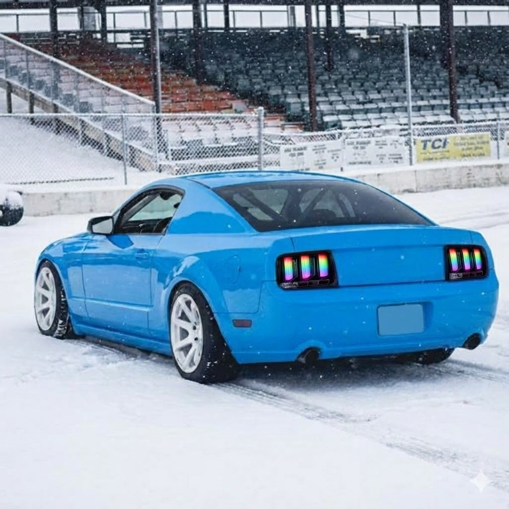 NTXGLOW RGB Tail lights (2005 - 2009 Ford mustang)