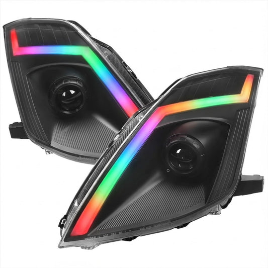 NTXGlow RGB Headlights (2006–2009 Nissan 350Z)