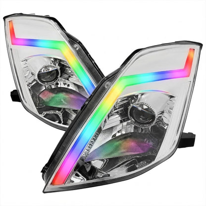 NTXGlow RGB Projector Headlights (2003–2005 Nissan 350Z)