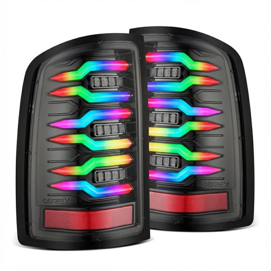NTXGlow RGB Tail Lights (2007–2013 GMC Sierra)