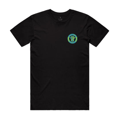 Neon Badge Tshirt - Black