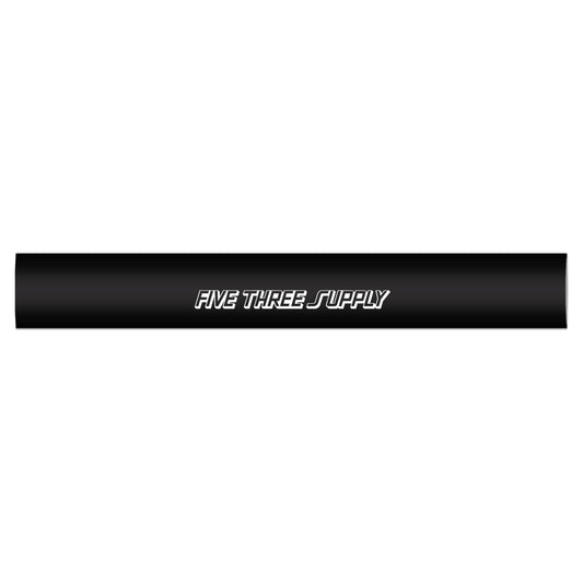 Retro Tire Window Banner - Printed Black